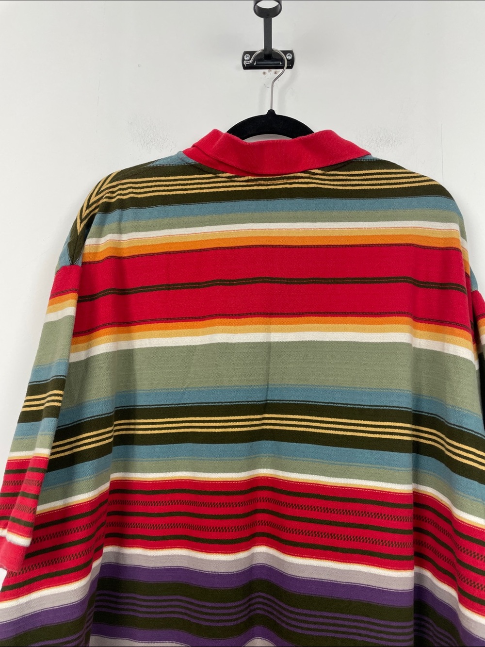 Polo Ralph Lauren Southwestern Short Sleeve Men's 4XLT Multi-Stripe Polo Shirt - Picture 6 of 7